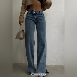 Stylish Denim Straight Leg Jeans for Women